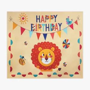 액자형 인테리어 패브릭포스터 유아생일그림