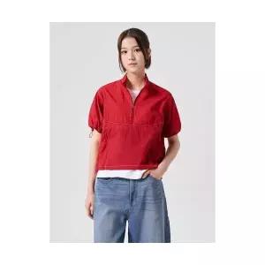 매장정품 에잇세컨즈 8SECONDS 반소매 아노락 바람막이 레드 (114439BY26) 114439BY26 675986