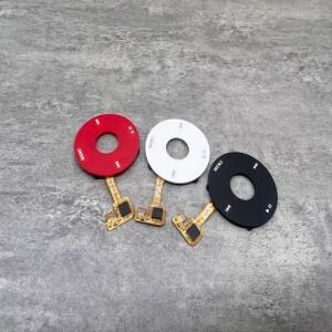 iPod 6세대 7세대 클래식 80GB 120GB 160GB용 검정색 흰색 빨간색 수리 교체 클릭 휠