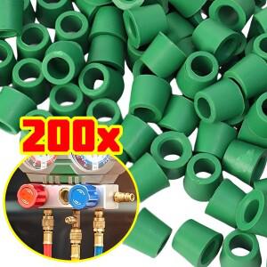 호환상품 1/4 AC 충전 호스 O-링 Toyota Honda Ford 자동 HVAC 시스템 매니 폴드 수리 용 고온 내압 고무