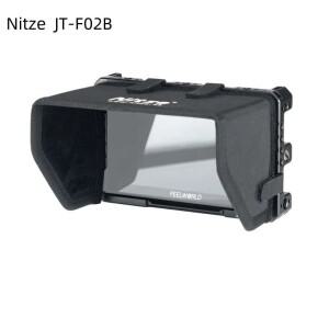 Feelworld LUT5 용 Nitze 케이지 HDMI 케이블 클램프 및 선후드 JT-F02B 포함 5.5 인치