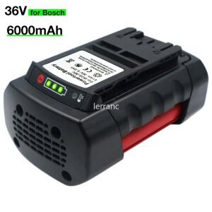 Bosch 교체용 리튬 이온 배터리 BAT836 36V 6.0 Ah BAT810 D70 771 (A) 2607336004 1600Z003C