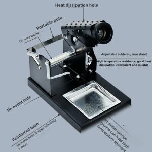 2인 1 납땜 다리미 스탠드 스테이션용 거치대 팁 하이 퀄리티