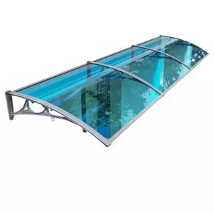 비가림막 차양 렉산 지붕 판넬 투명 지붕 처마 현관