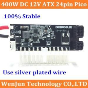 DC-ATX -400W 고전력 Pico PSU 12V 입력 전원 모듈은 ITX MATX 케이스 XT60 포트용 그래픽 카드 8PIN 공급