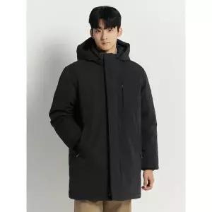 [매장정품] 빈폴 [양말] 25FW 논퀼팅 롱 다운 재킷 - 블랙 (BC5Y38C285)