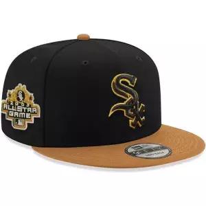 11433894 남자 캡모자 운동 헬스 볼캡 야구모자 New Era 시카고 화이트삭스 9FIFTY 쿠퍼스 타운 골드 2003