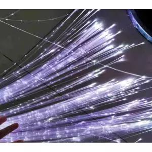 광섬유 커튼 조명 은하수 카페 하이라이트가 풀컬러 파티