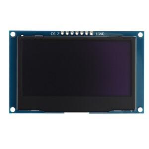 OLED 디스플레이 모듈 IIC I2C SPI 시리얼 LCD 스크린 C51 STM32 SSD1309 용 흰색 글꼴 2.42 인치 12864
