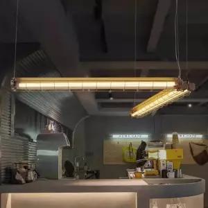 인더스트리얼조명 빈티지 카페 철제 레스토랑 전등 밧줄