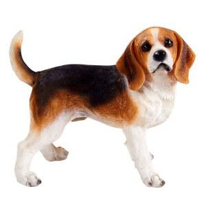 꾸미기 소형 장식 카페 조형물 동상 야외 모형 마당 강아지 비글 감시견 소품