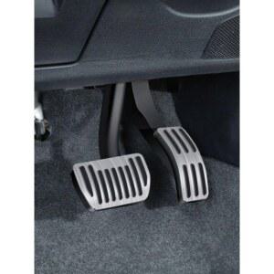 브레이크 악셀 페달 튜닝 실버 미끄럼방지 스포츠 논슬립