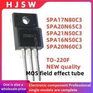 5PCS  SPA17N80C3 SPA20N65C3 TO220F MOSFET 트랜지스터