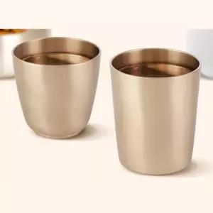 [마이모노샵][마이모노샵] 선물용 멋스러운 유기 놋 물컵 커피 음료수컵 물잔 (16856669)