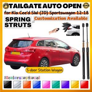 호환상품 Kia Cee'd SW (JD) Sportswagon 2012-2018 후면 테일게이트 부트 리프트용 스프링 수량(2) 트렁크