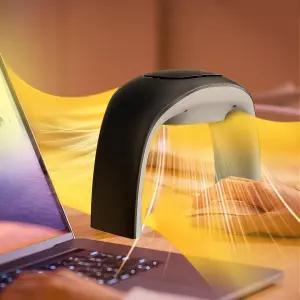 노츠슨 책상 마우스 패드 손난로 110v 100w 열선 온도 조절기가 있는 개인 히터 에너지 효율적인 세라믹