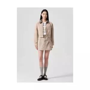 매장정품 에잇세컨즈 8SECONDS 덧장 데님 미니스커트 베이지 (164327EP3B) 164327EP3B 675994