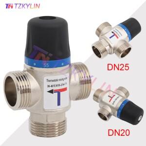 호환상품 DN20/25 3방향 온도조절 믹서 밸브 - 태양열 온수기 및 욕실용 믹싱 (수나사)