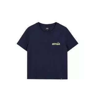 매장정품 EMIS 이미스 (WOMENS) APPLIQUE T-SHIRT-NAVY m1037_1334690 1257155
