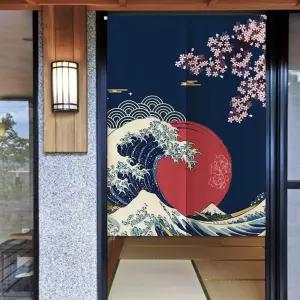 홈포차 술집 커튼 복고 조명 포장마차 베란다 가림막 홈바