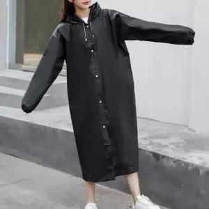 레인포커스 초경량 150g EVA 레인코트 남녀공용 여행용