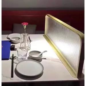 아일랜드 가림막 식당 주방 유리 파티션