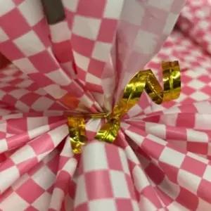 포장용 빵끈 골드 10cm 포장용리본 리본빵끈