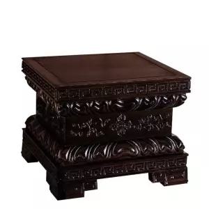 트레이 도자기 불상받침대 사각 좌대 분재 나무 화분