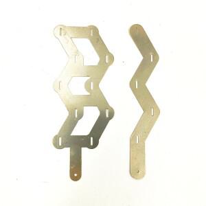 전기 자전거 리튬 배터리 팩 스폿 용접기 니켈 벨트용 18650 W 타입 5P 10P 0.15mm 두께 48V 40개