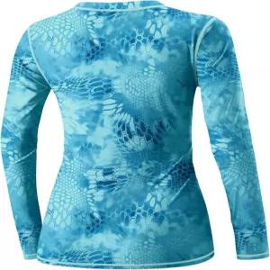 등산 수영 낚시용 베서베이 여성 래쉬가드 UPF 50+ 긴팔 자외선 차단 셔츠