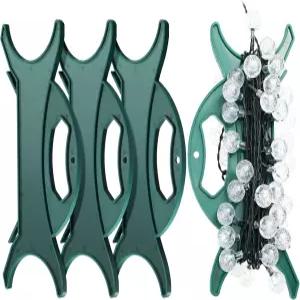 다목적 조명 및 코드 감기 릴 연장 보관 정리함 홀더 크리스마스 와이어 호스 보관용 가치 팩