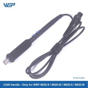 WEP 정밀 납땜 다리미 핸드피스 교체품 스테이션 982D-III 616D C245 C210