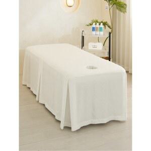 침대 커버 종 헤드 자카드 마사지 세트 특수 관리 사계절 테라피 피부 버터플라이