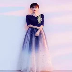 시니어 드레스 낭송 의상 합창복 사회 공연무대복