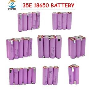 배터리 팩 3S1P 3500/7000mAh 맞춤형 용접 18650-35E 드라이버 드릴