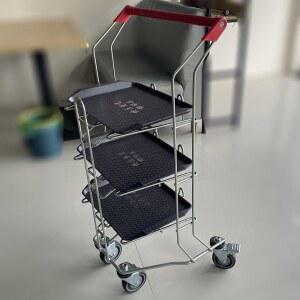 대형 음식점 카트 배식 회수 왜건 급식실 색상 햄버거 그레이 우드 잔반 음식