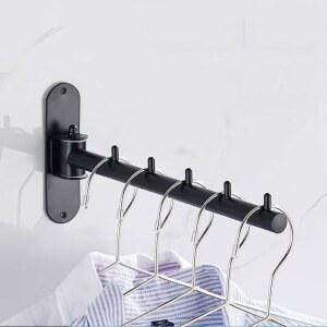 접이식 건조 걸이 절약 실내 발코니 스테인레스 스틸 벽걸이 공간 회전식