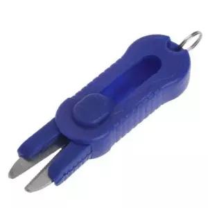 [JHQSS759_52DF]낚시쪽가위 미니 파랑 낚시용 안전 쪽가위 (30360291A)