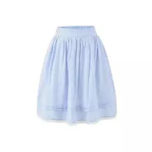 픽토 치마 봄 여친 쉬폰 프렌치 프레시 슬림핏 스트라이프 레이스 하이웨스트 A라인 젠1