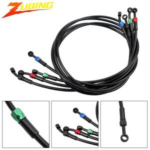 호환상품 바이크 오토바이 브레이크 호스 오일 튜브 120cm M10 가와사키 야마하 혼다 호환 스테인레스 스틸