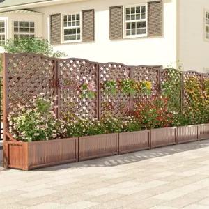 정원 파티션 화분 장식 발코니 대나무 휀스 카페 인테리어 펜스 원목 호텔 철제 텃밭 식물