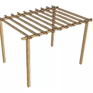 옥상정자 쉼터 농막 원두막 정자 조립식정자 포도나무