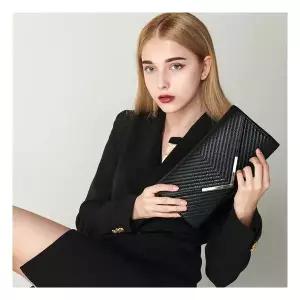 어성봄옷 스튜디오세라 소가죽 V 퀼팅 체인 클러치백 H16H515 4color