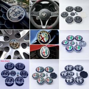 호환상품 알파 로메오 브레라 뉴 스파이더 줄리에타 미토 줄리아 휠 센터 캡 자동차 후드 트렁크 스티어링