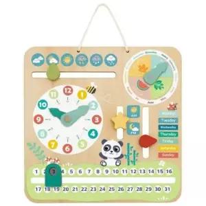 [문구/오피스] 하이판다 시계놀이 원목 나의 캘린더 HP004 수세기 숫자놀이 셈놀이