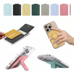 맥세이프 카드 지갑 케이스 그립 마그네틱 스마트 톡 핑거 홀더 알루미늄 스탠드