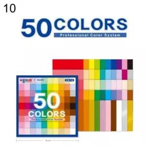 [문구/오피스] 3000 단면색종이 50색 50매 15x15cm 10개