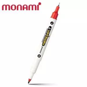 [문구/오피스] 네임펜 12자루 트윈타입 레드 1다스 T