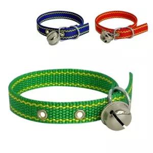 애견목걸이 애견넥줄 산책방울목줄 소형강아지목벨 장착