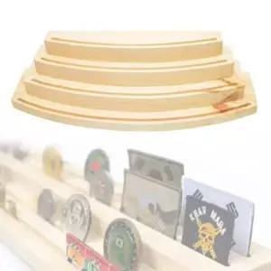 코인장식대 라운드형 4단 코인받침대 부대마크 거치대